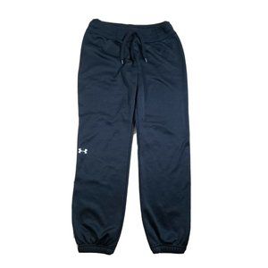 Men's Under Armour Coldgear STORM Skinny Fit Black Jogger Sweat Pants S Tapered